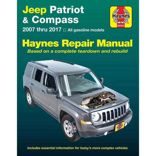 Haynes Manuals Repair Manual for 07-17 Jeep Patriot & Compass