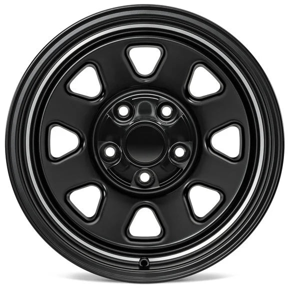 Load image into Gallery viewer, Quadratec CJ Retro Alloy Wheel for 07-24 Jeep Wrangler JK, JL and Gladiator JT
