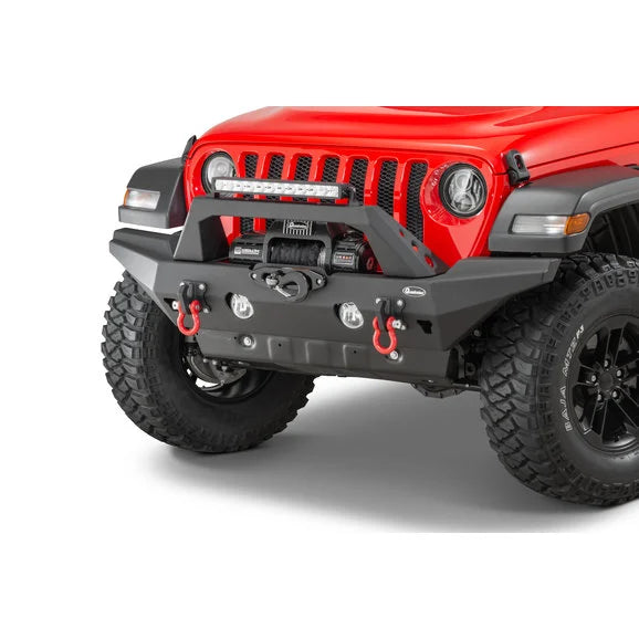 Load image into Gallery viewer, Quadratec Brute Strength™ Winch Bumper for 18-24 Jeep Wrangler JL &amp; Gladiator JT
