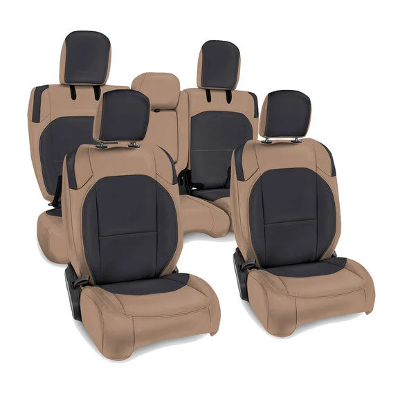 Load image into Gallery viewer, PRP Seats Vinyl Front &amp; Rear Seat Cover Sets for 18-23 Jeep Wrangler JL Unlimited
