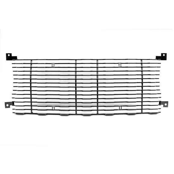 Load image into Gallery viewer, T-Rex 6204931 Billet 1-Pc Black Aluminum Grille without Forward Facing Camera for 18-20 Jeep Wrangler JL
