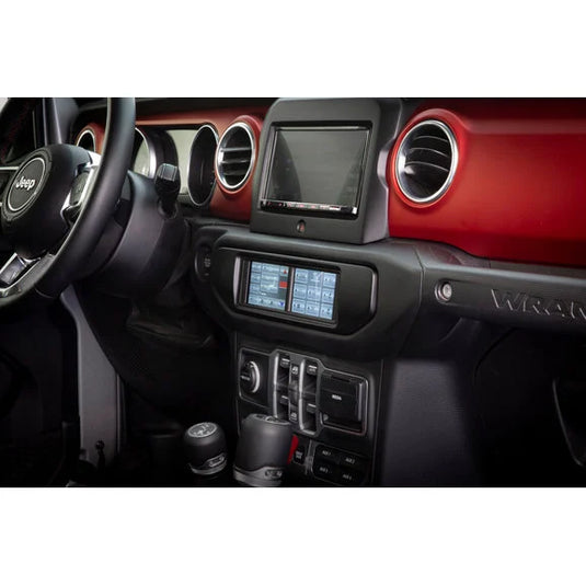 Scosche ITCCR05B Integrated Touchscreen Control System for 18-20 Jeep Wrangler JL