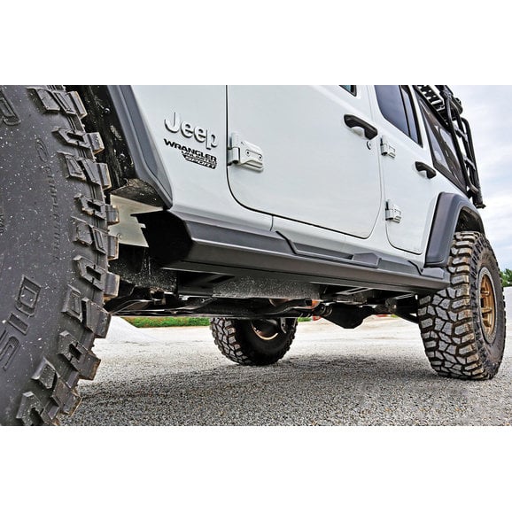 Load image into Gallery viewer, LoD Offroad JRS1861 Armor Lite RockSliders for 18-24 Jeep Wrangler JL Unlimited 4-Door
