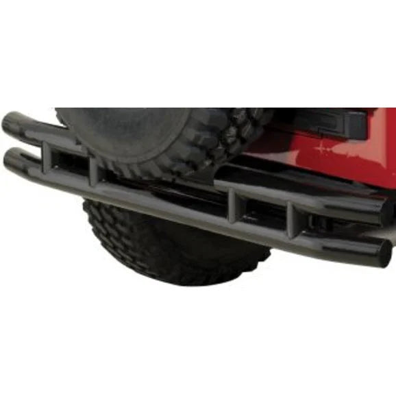 Rugged Ridge Double Tube Rear Bumper for 55-86 Jeep CJ-5 & CJ-7