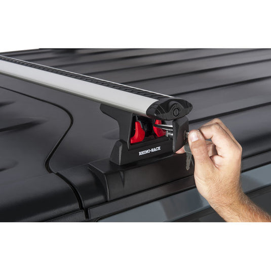 Rhino-Rack Vortex 2-Bar Backbone Roof Rack for 07-18 Jeep Wrangler JK Hardtop