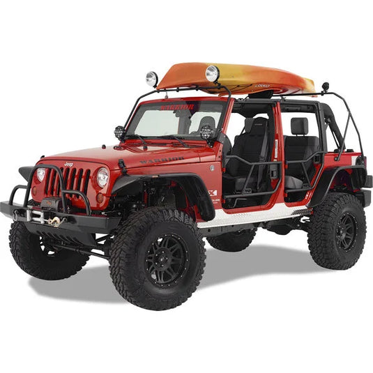 Warrior Products 878 Safari Water Craft Rack for 07-18 Jeep Wrangler JK