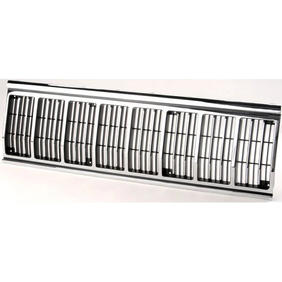 Crown Automotive 55034046 Grill Panel in Chrome / Black for 91-96 Jeep Cherokee XJ