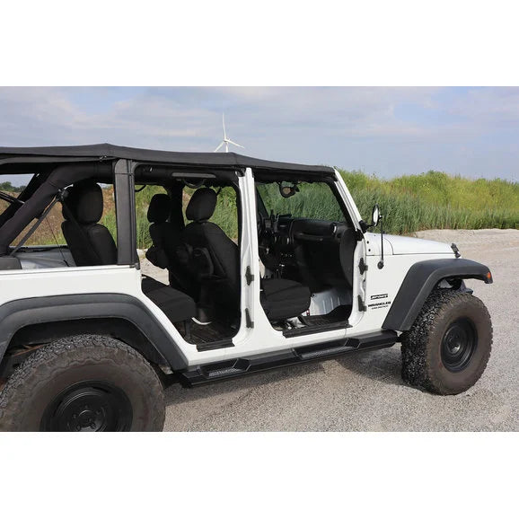 Load image into Gallery viewer, LoD Offroad JRS0761 Armor Lite RockSliders for 07-18 Jeep Wrangler JK Unlimited 4-Door
