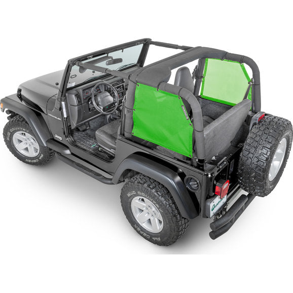 Load image into Gallery viewer, SpiderWebShade SpiderSides for 97-06 Jeep Wrangler TJ
