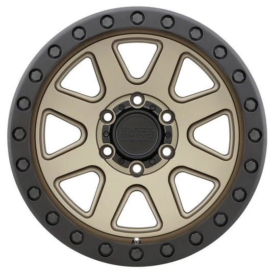 Black Rhino Hard Alloys Baker Wheel for 87-06 Jeep Wrangler YJ & TJ