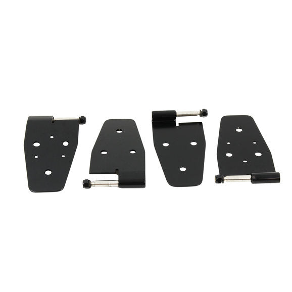 Kentrol Stainless Steel Full & Half Door Hinges for 97-02 Jeep Wrangler TJ & Unlimited