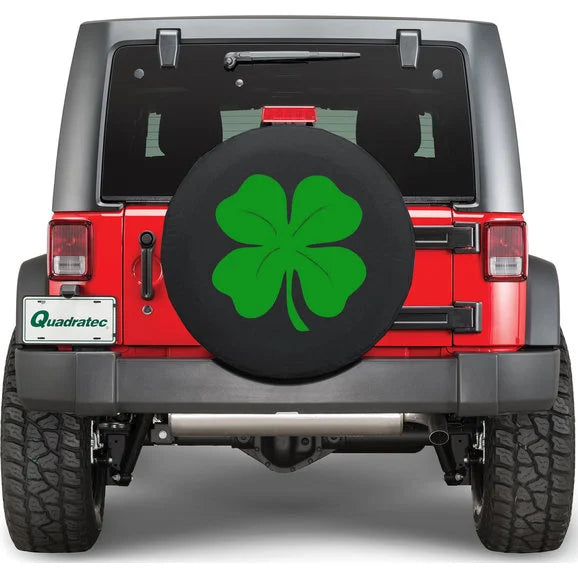 Quadratec 4 Leaf Clover Tire Cover