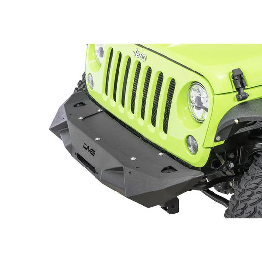 DV8 Offroad FBSHTB-24 FS-24 Front Stubby Bumper for 07-20 Jeep Wrangler JL, JK & Gladiator JT