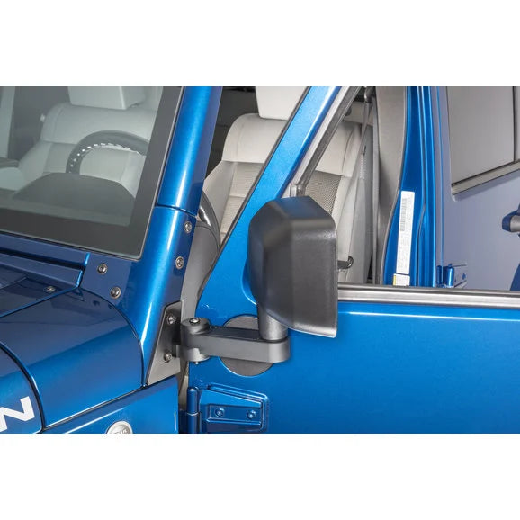 Load image into Gallery viewer, Quadratec Automatic Billet Aluminum Mirror Movers for 07-18 Jeep Wrangler JK
