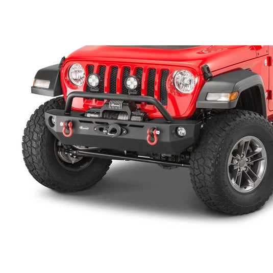 Quadratec QRC Front Winch Ready Bumper for 18-24 Jeep Wrangler JL & Gladiator JT