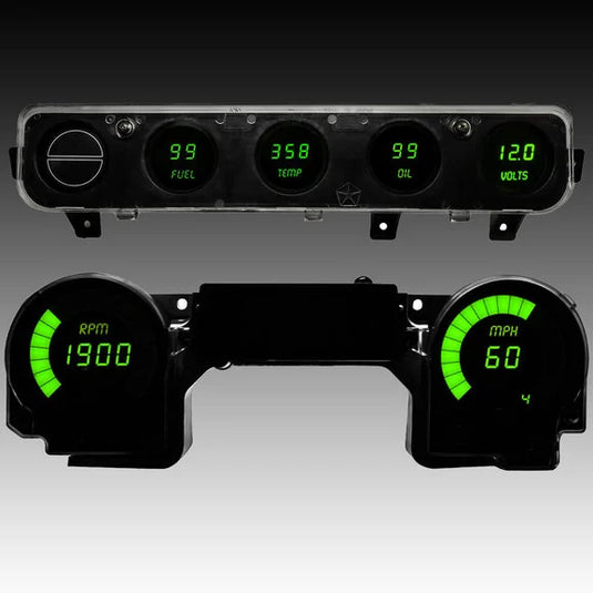 Intellitronix LED Digital Gauge Panel for 92-95 Jeep Wrangler YJ