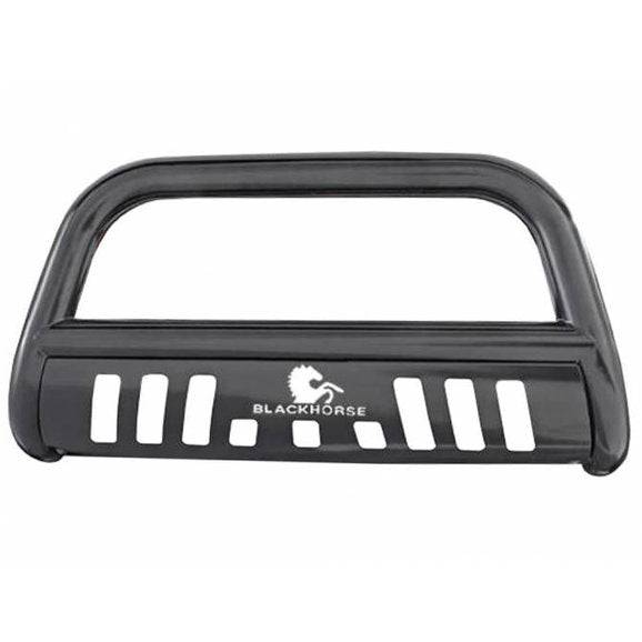 Load image into Gallery viewer, Black Horse Off Road 3&quot; Bull Bar Skid Plate for 18-24 Jeep Wrangler JL &amp; Gladiator JT
