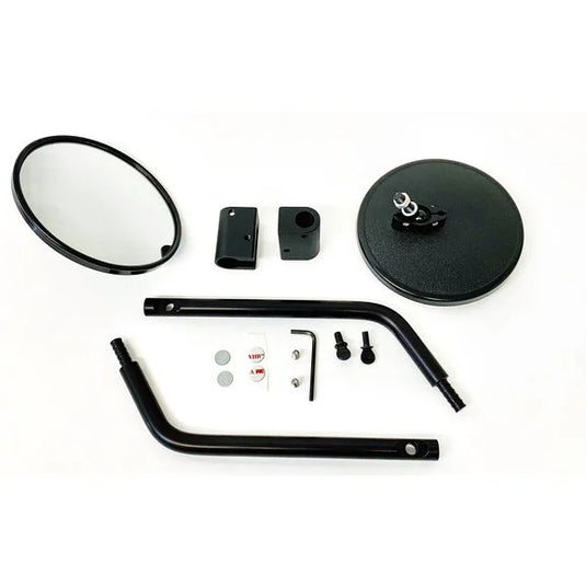 Lange Originals MJL-700 Quick Mirror I Pair in Black for 18-24 Jeep Wrangler JL & Gladiator JT