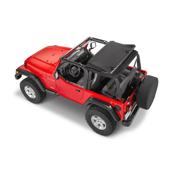 Load image into Gallery viewer, MasterTop SkyMaster® Frameless Fastback Soft Top for 97-06 Jeep Wrangler TJ
