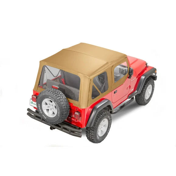 Load image into Gallery viewer, QuadraTop Gen II Complete Soft Top with Upper Doors for 97-06 Jeep Wrangler TJ
