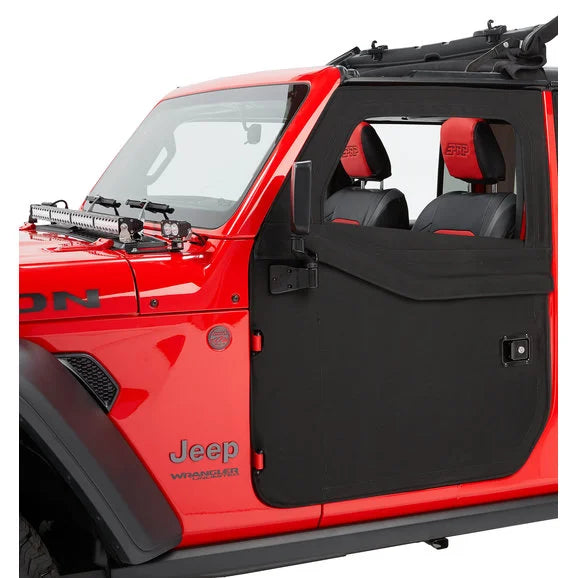 Load image into Gallery viewer, Bestop 51750-17 2-Piece Fabric Doors for 18-24 Jeep Wrangler JL 2-Door &amp; Gladiator JT
