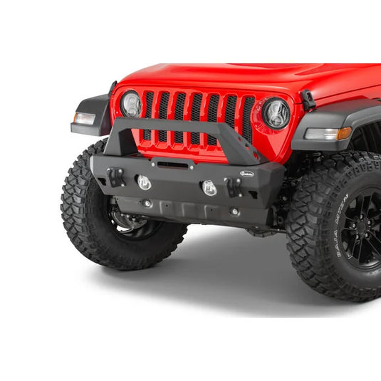 Quadratec Brute Strength™ Winch Bumper for 18-24 Jeep Wrangler JL & Gladiator JT