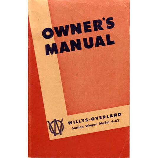 Bishko Automotive Literature Factory Authorized Owners Manuals for Classic Willy's Jeeps