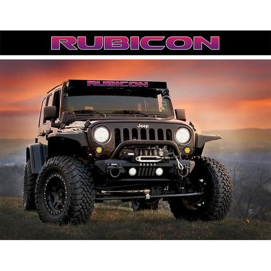 Aerolidz Rubicon Logo Insert for Dual LED Light Bar Silencer