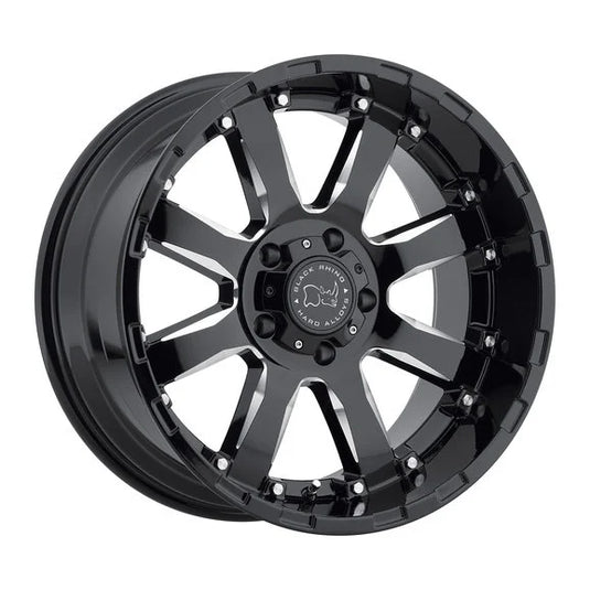 Black Rhino Hard Alloys Sierra Wheel for 07-24 Jeep Wrangler JL, JK & Gladiator JT