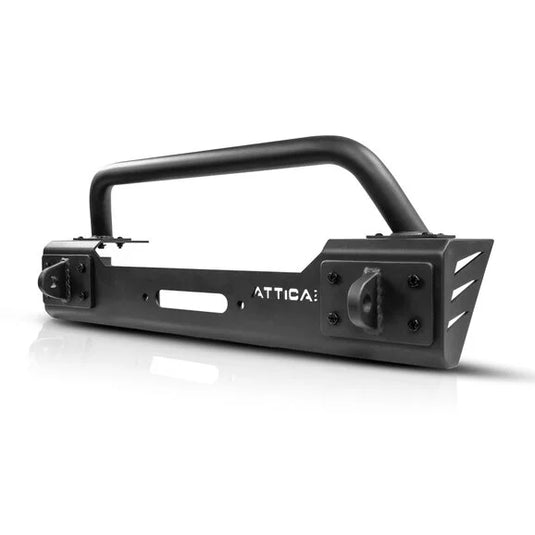 Attica 4x4 ATTJL01A108-BX Apex Series Front Stubby Bumper for 18-24 Jeep Wrangler JL & Gladiator JT