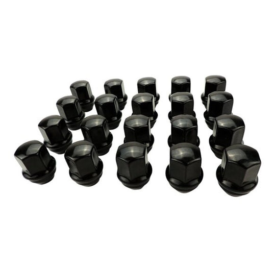 Crown Automotive 20-Piece Lug Nut Set for 18-24 Jeep Wrangler JL & Gladiator JT