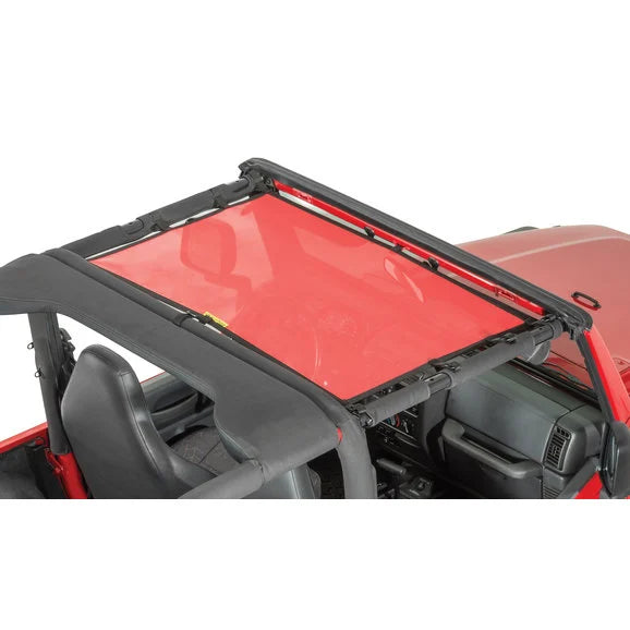 Load image into Gallery viewer, Dirtydog 4X4 Front Sun Screen for 97-02 Jeep Wrangler TJ
