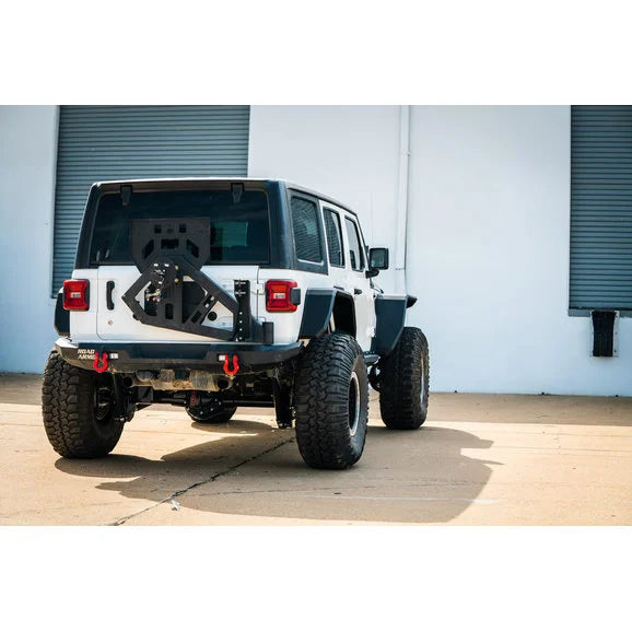 Load image into Gallery viewer, Road Armor Stealth Steel Wide Fender Flares for 18-23 Jeep Wrangler JL &amp; Gladiator JT
