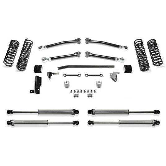 Fabtech 3" Trail System Lift Kit with Dirt Logic 2.25 Shocks for 18-23 Jeep Wrangler JL Unlimited