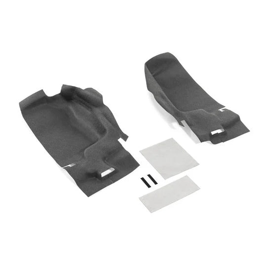 Bedrug BTJL18F2 BedTred Premium Molded 2 Piece Front Floor Kit for 18-24 Jeep Wrangler JL 2-Door