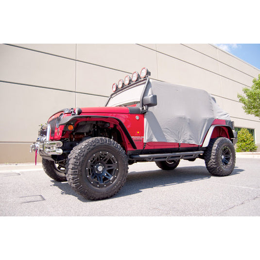 Rugged Ridge 13317.09 Cab Cover in Gray for 07-18 Jeep Wrangler JK 2 Door