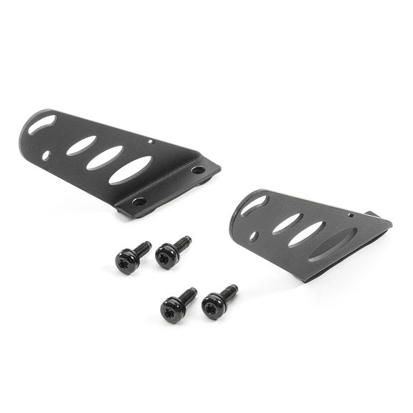 Quadratec J3 Light Bar Hood Mount Brackets for 07-18 Jeep Wrangler JK