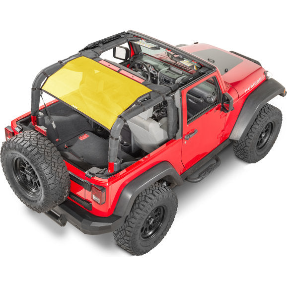 Load image into Gallery viewer, Dirtydog 4X4 Rear Sun Screen for 07-18 Jeep Wrangler JK 2 Door
