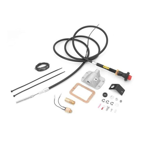 Alloy USA 450900 Differential Cable Lock System for 84-01 Jeep Wrangler YJ, Cherokee XJ & Comanche MJ with Dana 30 Axle