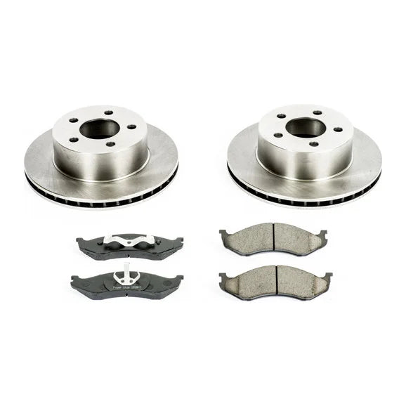 Power Stop KOE2131 Rear Z16 Autospecialty Daily Driver OE Brake Kit for 93-98 Jeep Grand Cherokee ZJ