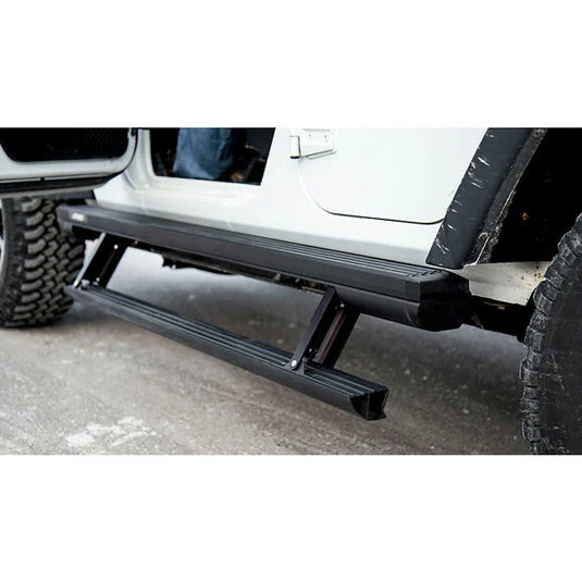 Aries 3036571 ActionTrac Powered Running Boards for 18-24 Jeep Wrangler JL Unlimited