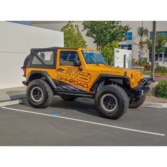 Load image into Gallery viewer, DV8 Offroad FENDB-09 Armor Style Fenders for 07-18 Jeep Wrangler JK
