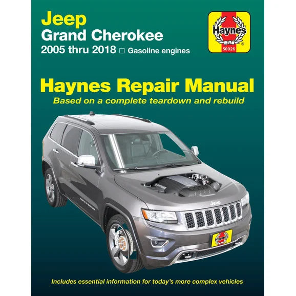 Haynes Manuals 50026 for 05-14 Jeep Grand Cherokee WK
