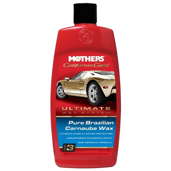 Mothers 05750 California Gold Pure Brazilian Carnauba Wax Liquid- Step 3