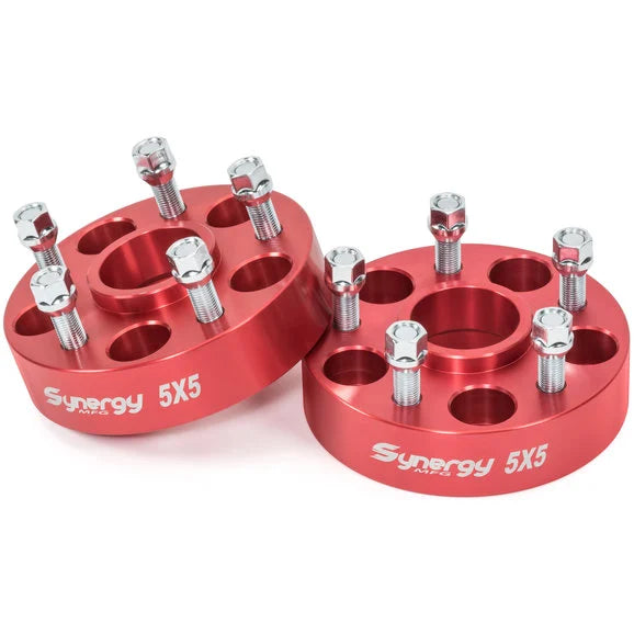 Load image into Gallery viewer, Synergy Manufacturing 8810-02 1-3/4&quot; Thick Hubcentric Wheel Spacers for 18-24 Jeep Wrangler JL &amp; Gladiator JT
