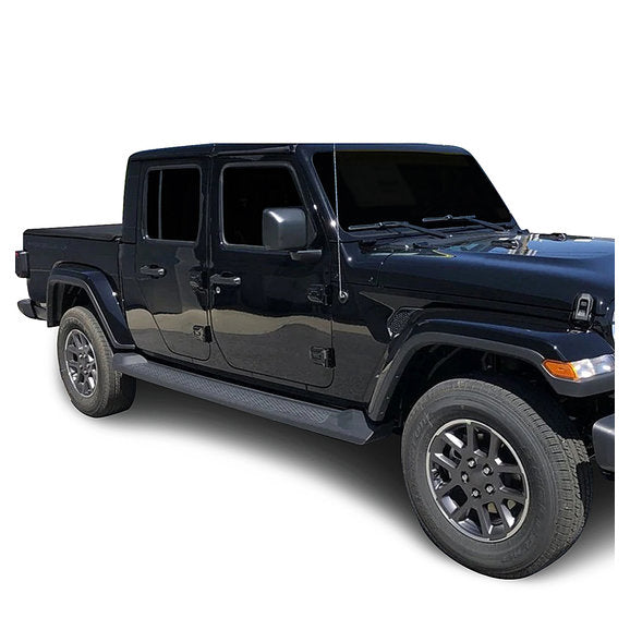 Load image into Gallery viewer, Black Horse Off Road RJEGL20 OEM Replica Running Boards for 20-24 Jeep Gladiator JT
