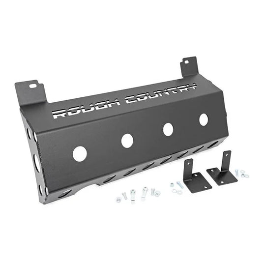 Rough Country 10599 Muffler Skid Plate for 18-24 Jeep Wrangler JL