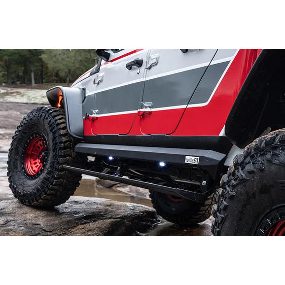 Load image into Gallery viewer, AMP Research 77122-01A PowerStep XL for 07-18 Jeep Wrangler JK Unlimited 4-Door
