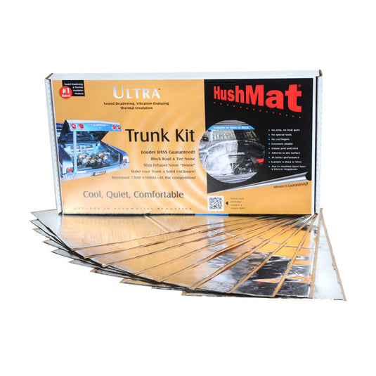 HushMat Ultra Trunk Kit (12"x23"- 19.1sq ft)