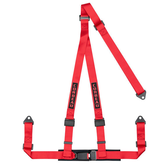 Load image into Gallery viewer, Corbeau 2-Inch 3-Point Bolt In Harness Belts
